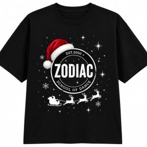 Zodiac Christmas T-Shirt – Zodiac School of Dance